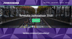 Desktop Screenshot of juoksuaika.fi